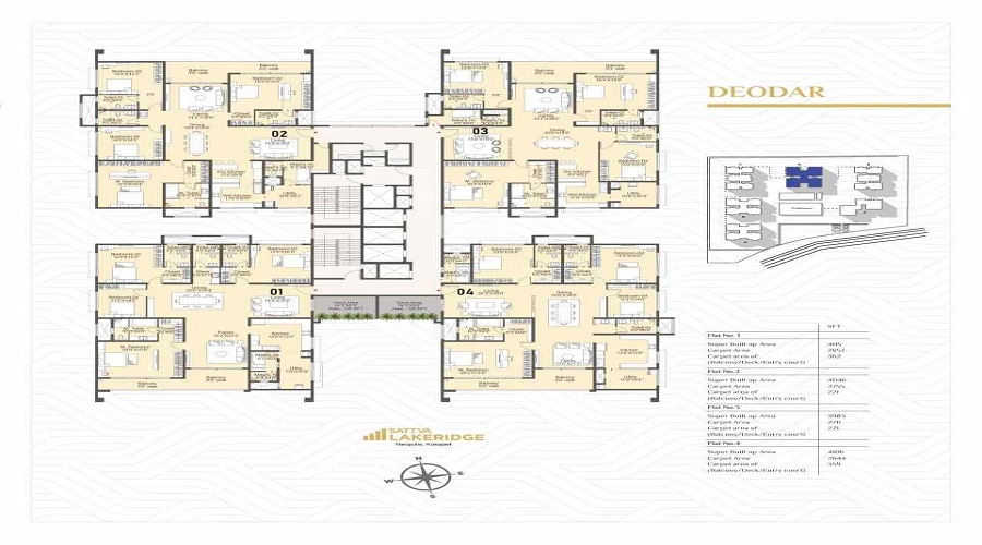 Rustomjee Basant Park Chembur  floor plan1